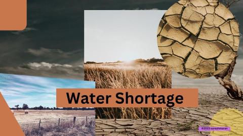 Water Shortage Water Shortage